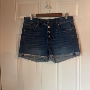 American Eagle Outfitters Dark Blue Jean Shorts